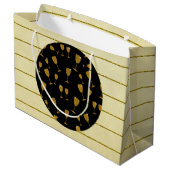 Lunettes de Champagne, Sac Cadeau - Grand, Lustré (Dos Angle)