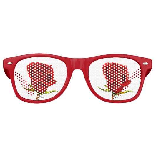 Lunettes de couleur rose (Devant)