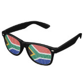 Lunettes de drapeau d'Afrique du Sud (Angulaire)