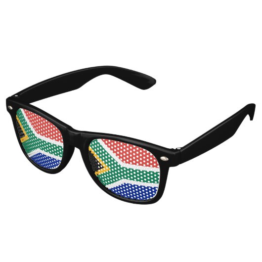 Lunettes de drapeau d'Afrique du Sud (Angulaire)