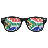Lunettes de drapeau d'Afrique du Sud (Devant)