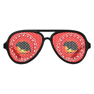 Lunettes De Fête Aviateur 1984 Année du rat