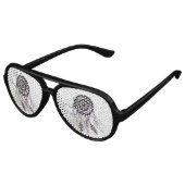 Lunettes De Fête Aviateur Artiste moderne Dreamcatcher amérindien (Angle)