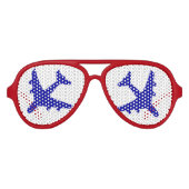 Lunettes De Fête Aviateur Aviateurs pour l'Aviateur ! (Devant)