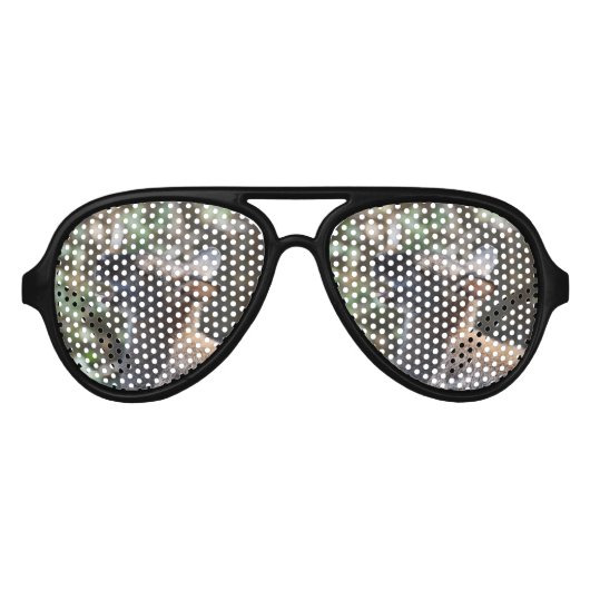 Lunettes De Fête Aviateur Belle Wallaby (Devant)