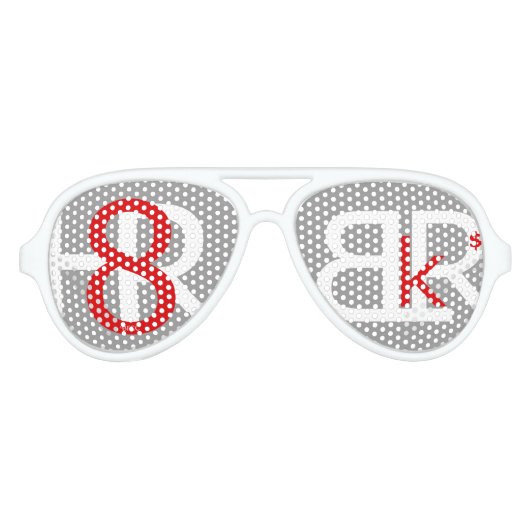 Lunettes De Fête Aviateur BFCC : Bloqueurs de casques (Devant)