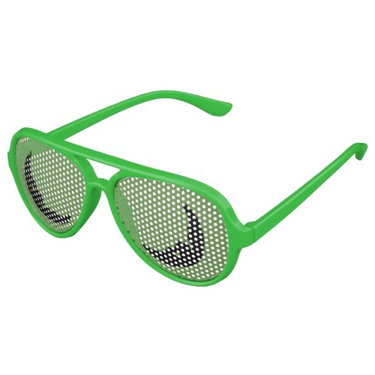 Lunettes De Fête Aviateur Bonne journée et une meilleure conception de texte (Angle)