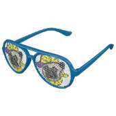 Lunettes De Fête Aviateur Carlin (Angle)