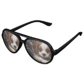 Lunettes De Fête Aviateur Cavalier King Charles Spaniel (Angle)