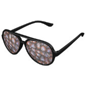 Lunettes De Fête Aviateur Châtaignes (Angle)