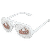 Lunettes De Fête Aviateur Classic Citrouille Pie Slice Thanksgiving Dîner (Angle)