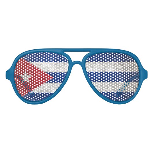 Lunettes De Fête Aviateur Cuba (Devant)