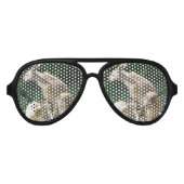 Lunettes De Fête Aviateur Cute Kangaroo (Devant)