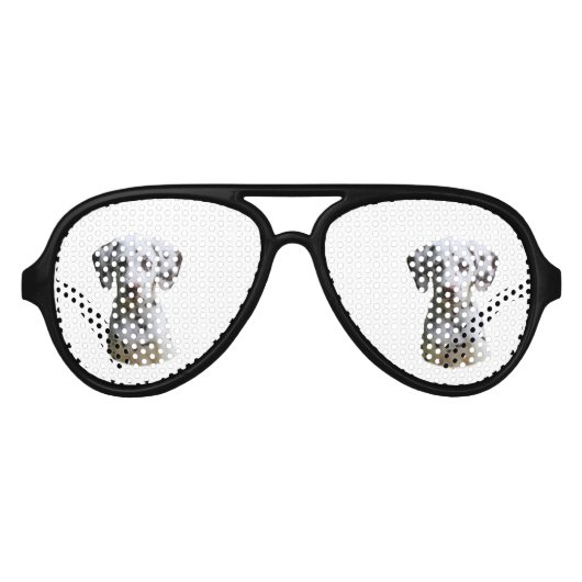 Lunettes De Fête Aviateur Dalmatian puppy (Devant)