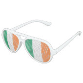 Lunettes De Fête Aviateur Drapeau irlandais psct (Angle)