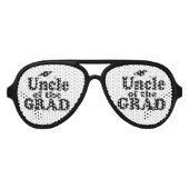 Lunettes De Fête Aviateur Famille de diplômés - Oncle of the Grad (Devant)