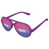 Lunettes De Fête Aviateur Fête de la fierté bisexuelle (Angle)