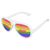Lunettes De Fête Aviateur Fête du gay pride (Angle)