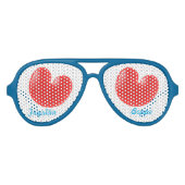 Lunettes De Fête Aviateur Fryslân Boppe (Devant)