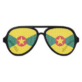 Lunettes De Fête Aviateur Grenade (Devant)