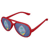 Lunettes De Fête Aviateur Guam (Angle)