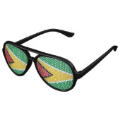 Lunettes De Fête Aviateur Guyana (Angle)