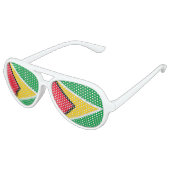 Lunettes De Fête Aviateur Guyana (Angle)