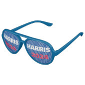 Lunettes De Fête Aviateur Kamala Harris (Angle)