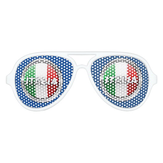 Lunettes De Fête Aviateur La Bandiera (Devant)