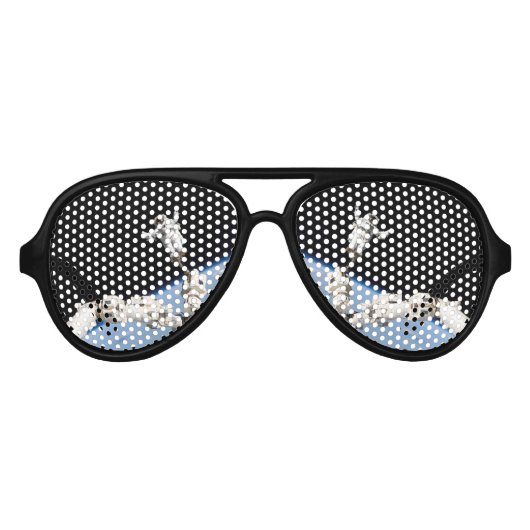 Lunettes De Fête Aviateur Marqueur (Devant)