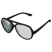 Lunettes De Fête Aviateur Nature 20. (Angle)