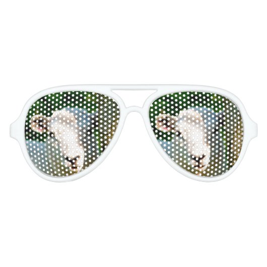 LUNETTES DE FÊTE AVIATEUR PETIT MOQUETTE (Devant)