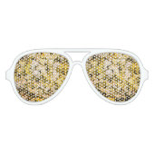 Lunettes De Fête Aviateur Popcorn (Devant)