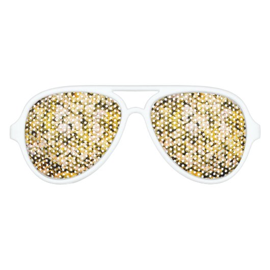 Lunettes De Fête Aviateur Popcorn (Devant)
