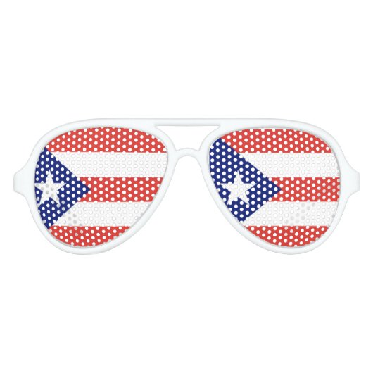 LUNETTES DE FÊTE AVIATEUR PORTO RICO (Devant)