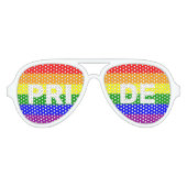 LUNETTES DE FÊTE AVIATEUR PRIME LGBTQAI (Devant)