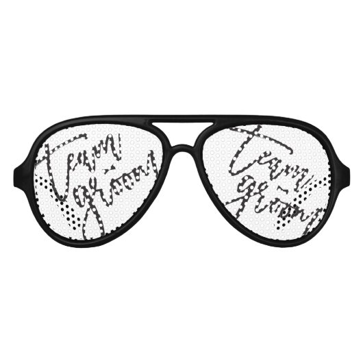 Lunettes De Fête Aviateur Team Groom Bow Cravate Bachelor Party Mariage pers (Devant)