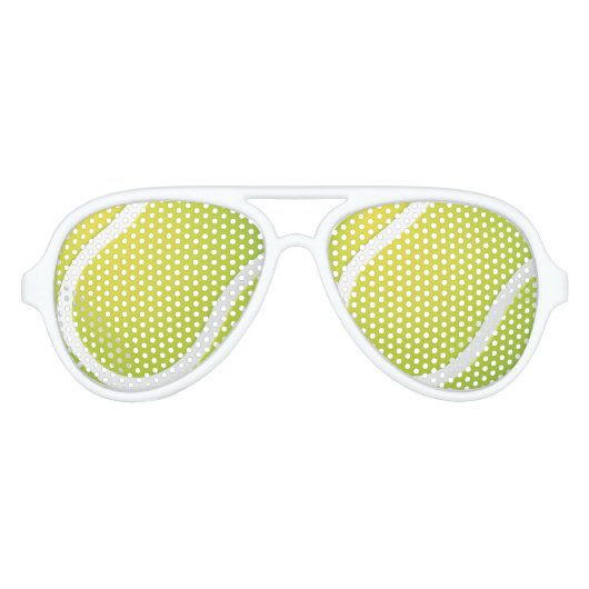 Lunettes De Fête Aviateur Tennis | Ventilateur sportif (Devant)