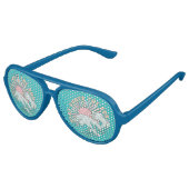 Lunettes De Fête Aviateur Voici la Sun Summer Fun Beach Life (Angle)