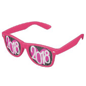 Lunettes de fête de l'amour du Nouvel An 2018 (Angulaire)