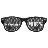 Lunettes de fête de swag pour les adultes (Devant)