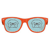 Lunettes De Fête Enfant Anglais britannique bulldog party (Devant)