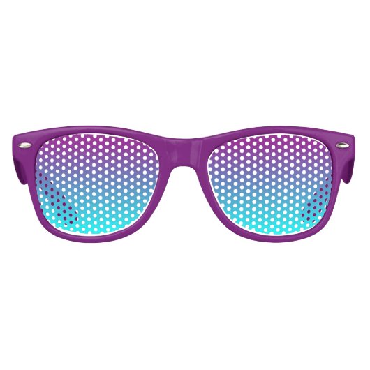 Lunettes De Fête Enfant Aqua Ombre violet (Devant)