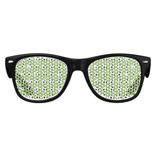 Lunettes De Fête Enfant Balle de soccer en dessin (Devant)