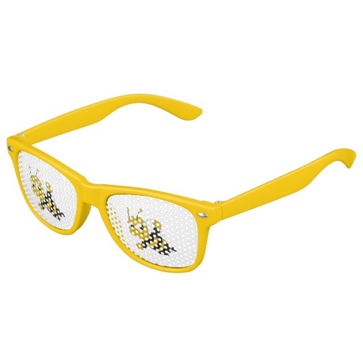 Lunettes De Fête Enfant Caricature d'abeille (Angle)