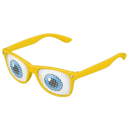 Lunettes De Fête Enfant Cartoon bleu enfants soyeux Costume de fête d'Hall (Angle)