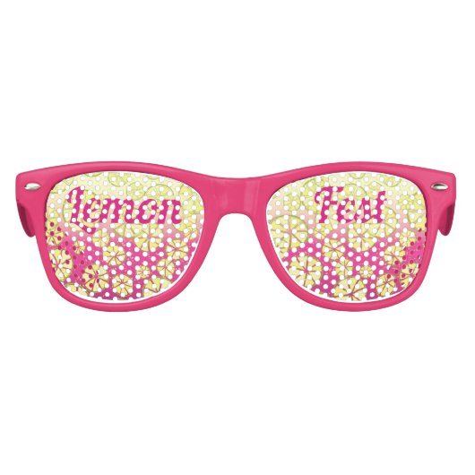 Lunettes De Fête Enfant Citronade d'été personnalisée (Devant)