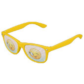 Lunettes De Fête Enfant Cool branché Winking Face E moji (Angle)