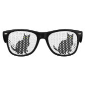 Lunettes De Fête Enfant Curieux chat noir (Devant)