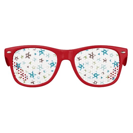 Lunettes De Fête Enfant Design étoilé américain (Devant)